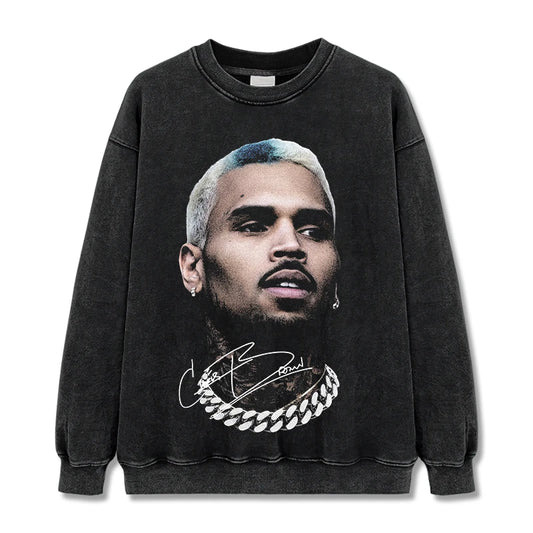 VINTAGE GRAPHIC TEE&HOODIE |Chris Brown V9.9