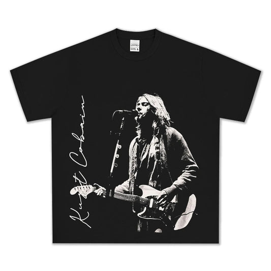 VINTAGE GRAPHIC TEE |Kurt Cobain V9.12
