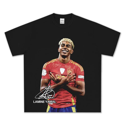 VINTAGE GRAPHIC TEE | LAMINE YAMAL V7.7