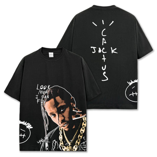 VINTAGE GRAPHIC TEE |Travis Scott TS V9.12