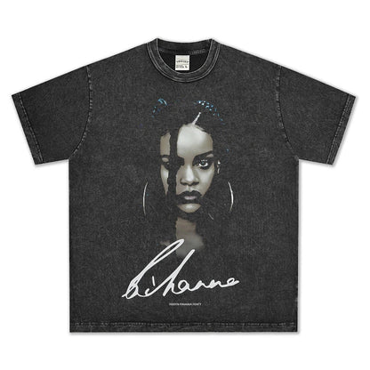 VINTAGE GRAPHIC TEE |RIHANNA V6.5