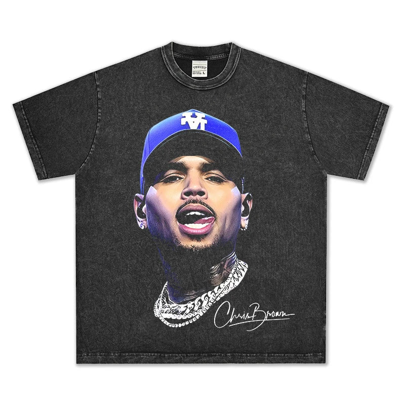 VINTAGE GRAPHIC TEE |CHRIS BROWN V6.5