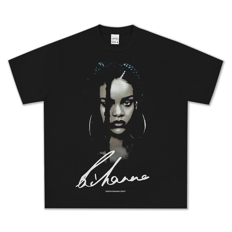 VINTAGE GRAPHIC TEE |RIHANNA V6.5