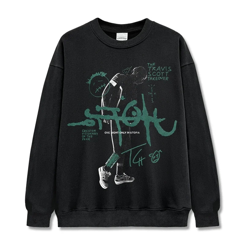 VINTAGE GRAPHIC CLOTHES |Travis Scott TS V8.26
