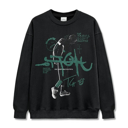 VINTAGE GRAPHIC CLOTHES |Travis Scott TS V8.26