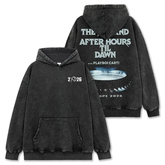 VINTAGE GRAPHIC TEE&HOODIE|The Weeknd V9.19
