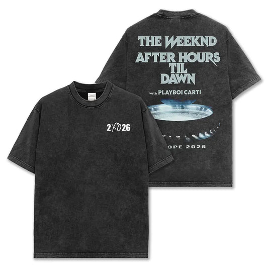 VINTAGE GRAPHIC TEE&HOODIE|The Weeknd V9.19