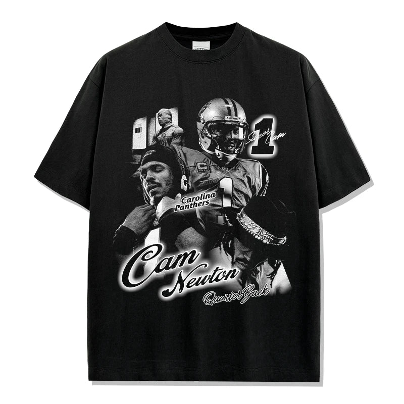 VINTAGE GRAPHIC CLOTHES |Cam Newton V8.28