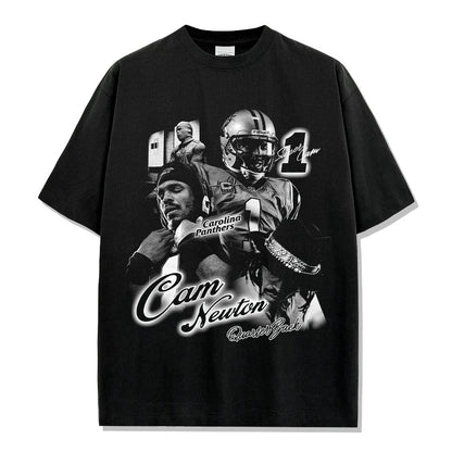 VINTAGE GRAPHIC CLOTHES |Cam Newton V8.28