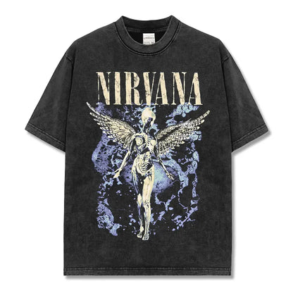 VINTAGE GRAPHIC TEE&HOODIE|NIRVANA V9.16