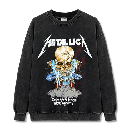 VINTAGE GRAPHIC TEE&HOODIE|Metallica V9.18