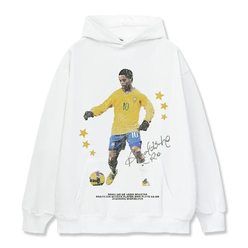 VINTAGE GRAPHIC TEE | RONALDINHO V8.25