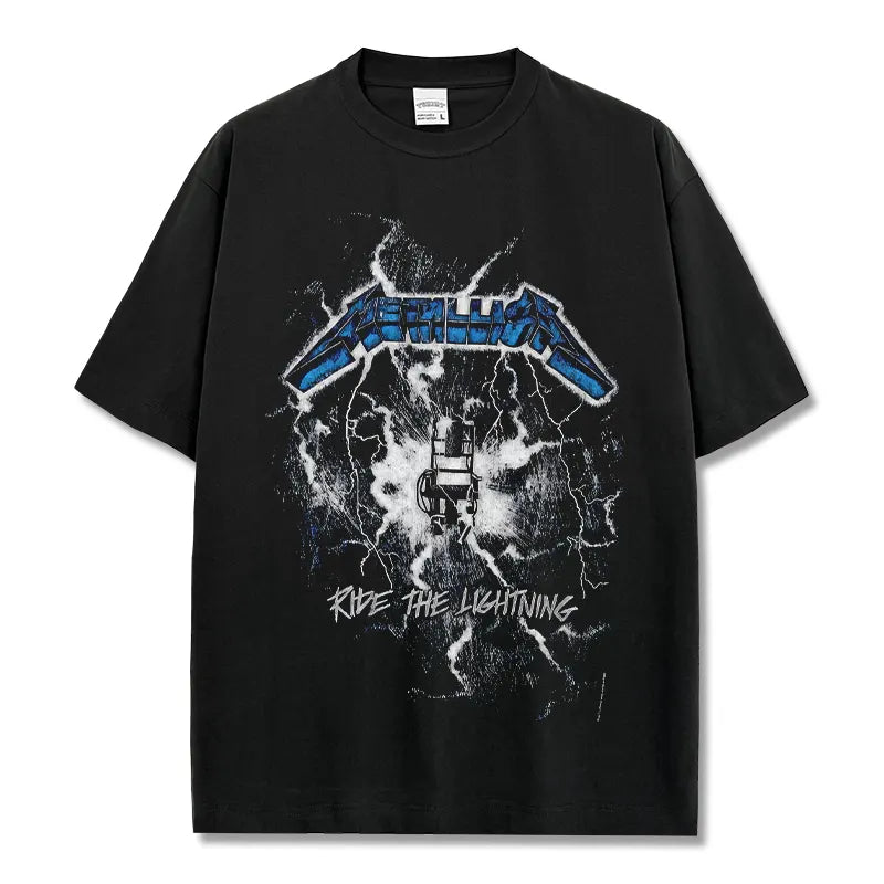 VINTAGE GRAPHIC TEE&HOODIE|Metallica V9.17