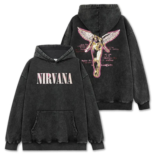 VINTAGE GRAPHIC TEE&HOODIE|NIRVANA V9.17