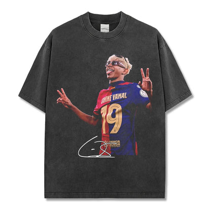 VINTAGE GRAPHIC CLOTHES | LAMINE YAMAL V8.25