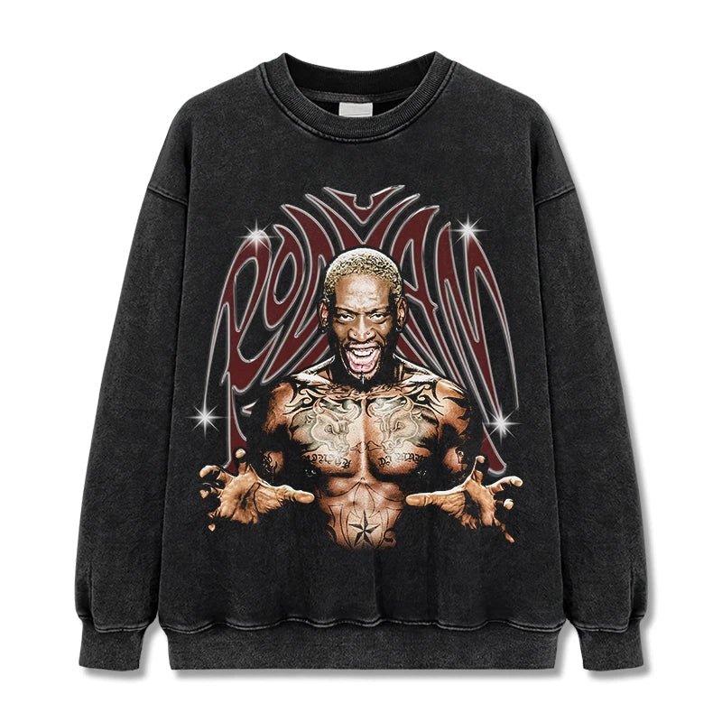 VINTAGE GRAPHIC TEE&HOODIE |Dennis Rodman V9.9