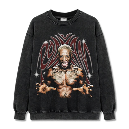 VINTAGE GRAPHIC TEE&HOODIE |Dennis Rodman V9.9