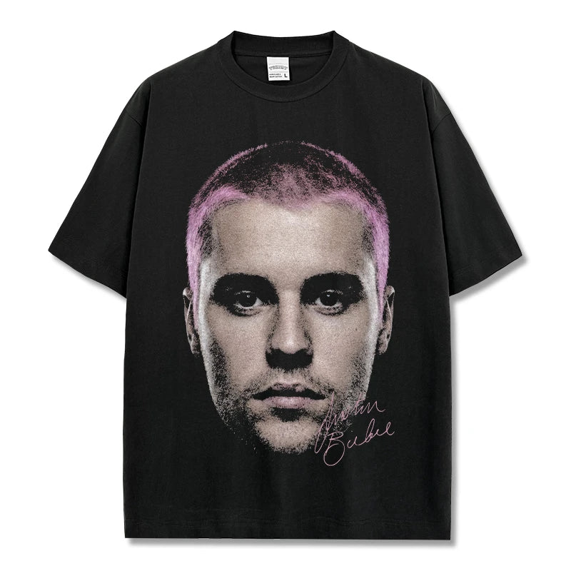 VINTAGE GRAPHIC TEE&HOODIE |Justin Bieber V9.9