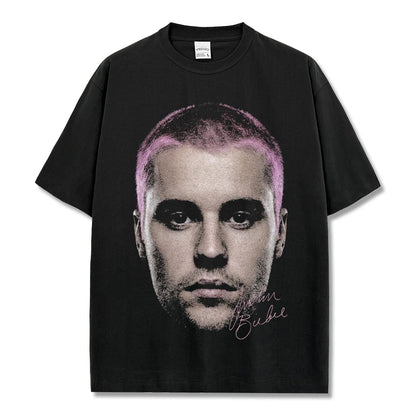 VINTAGE GRAPHIC TEE&HOODIE |Justin Bieber V9.9