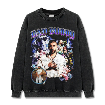 VINTAGE GRAPHIC CLOTHES |Bad Bunny V8.26