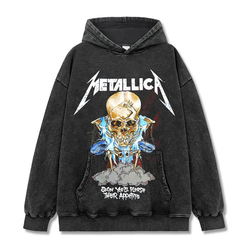 VINTAGE GRAPHIC TEE&HOODIE|Metallica V9.18