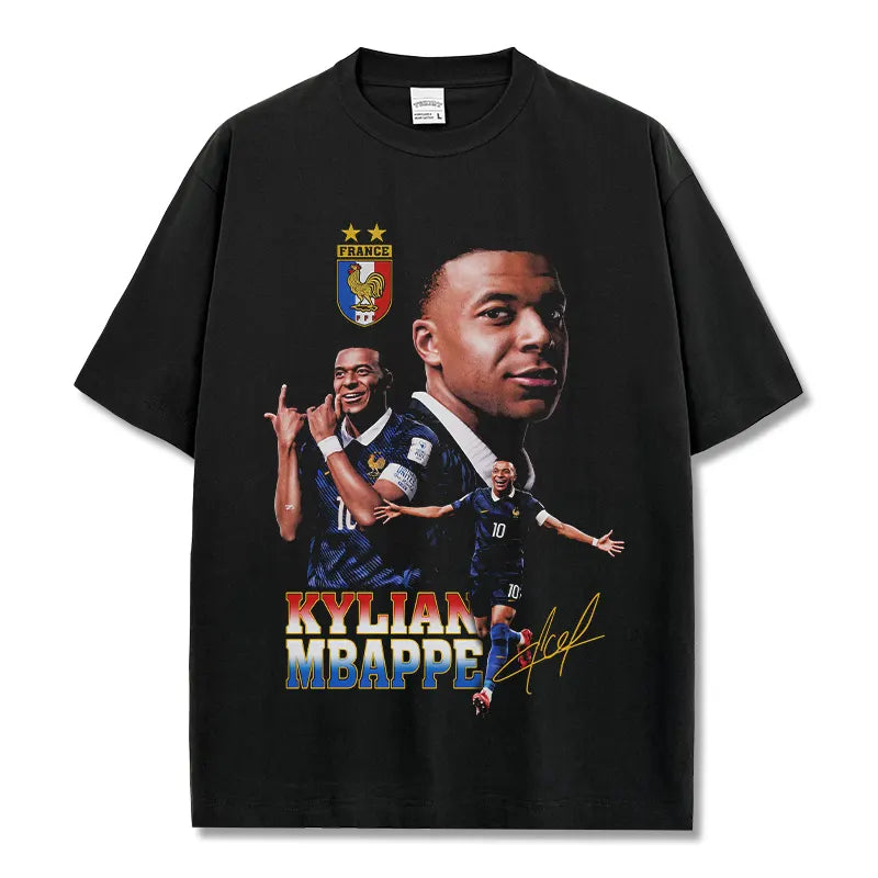 VINTAGE GRAPHIC TEE&HOODIE | Mbappe V9.23