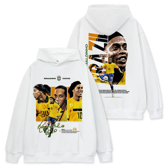 VINTAGE GRAPHIC TEE&HOODIE | Ronaldinho V9.23