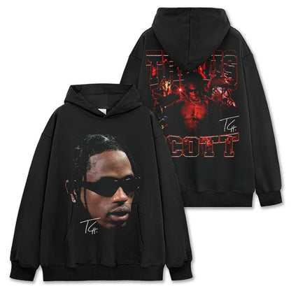 VINTAGE GRAPHIC TEE&HOODIE|Travis Scott TS V10.3