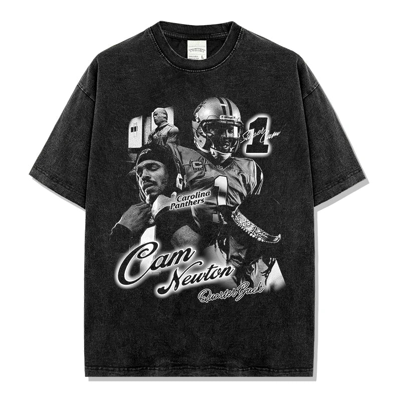 VINTAGE GRAPHIC CLOTHES |Cam Newton V8.28