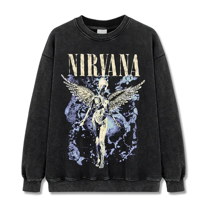 VINTAGE GRAPHIC TEE&HOODIE|NIRVANA V9.16