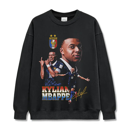 VINTAGE GRAPHIC TEE&HOODIE | Mbappe V9.23