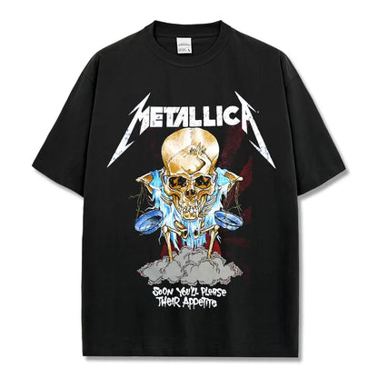 VINTAGE GRAPHIC TEE&HOODIE|Metallica V9.18
