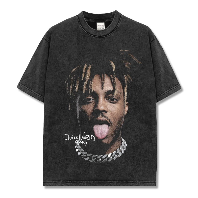 VINTAGE GRAPHIC TEE&HOODIE | Juice Wrld V9.9