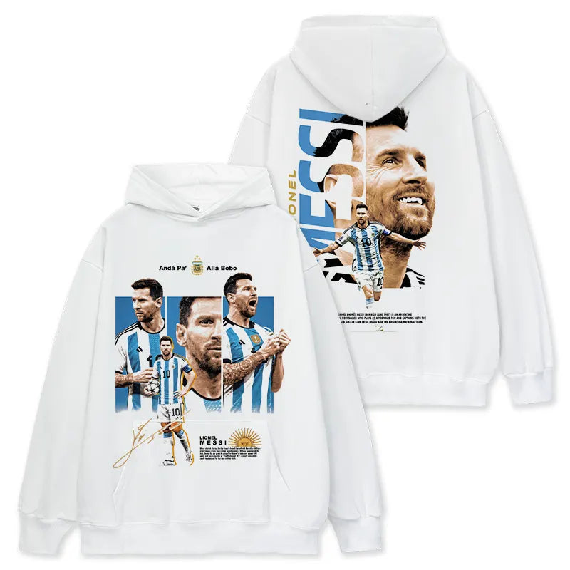 VINTAGE GRAPHIC TEE&HOODIE | Messi V9.21