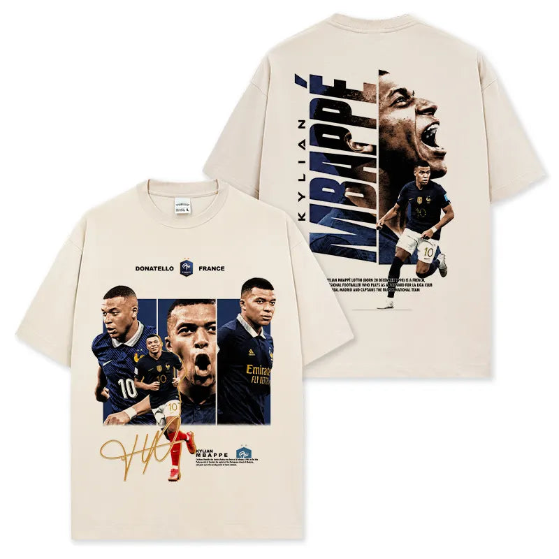 VINTAGE GRAPHIC TEE&HOODIE | MBAPPE V9.22