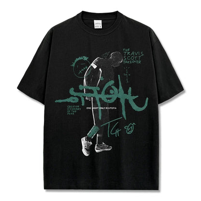 VINTAGE GRAPHIC CLOTHES |Travis Scott TS V8.26