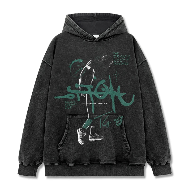 VINTAGE GRAPHIC CLOTHES |Travis Scott TS V8.26