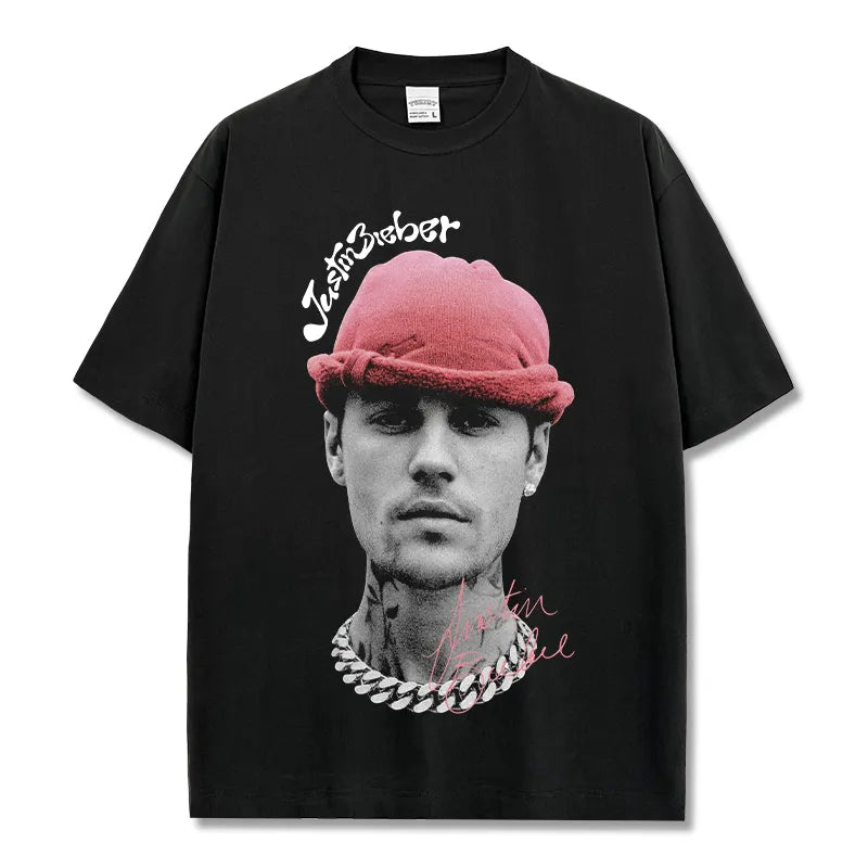 VINTAGE GRAPHIC TEE&HOODIE|Justin Bieber V9.19