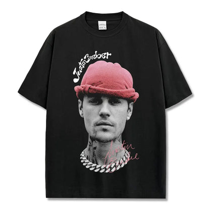 VINTAGE GRAPHIC TEE&HOODIE|Justin Bieber V9.19