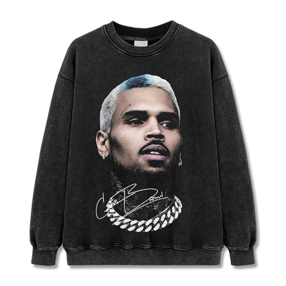 VINTAGE GRAPHIC TEE&HOODIE |Chris Brown V9.9