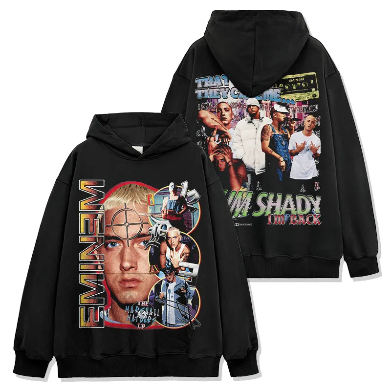 VINTAGE GRAPHIC TEE&HOODIE|Eminem V9.18