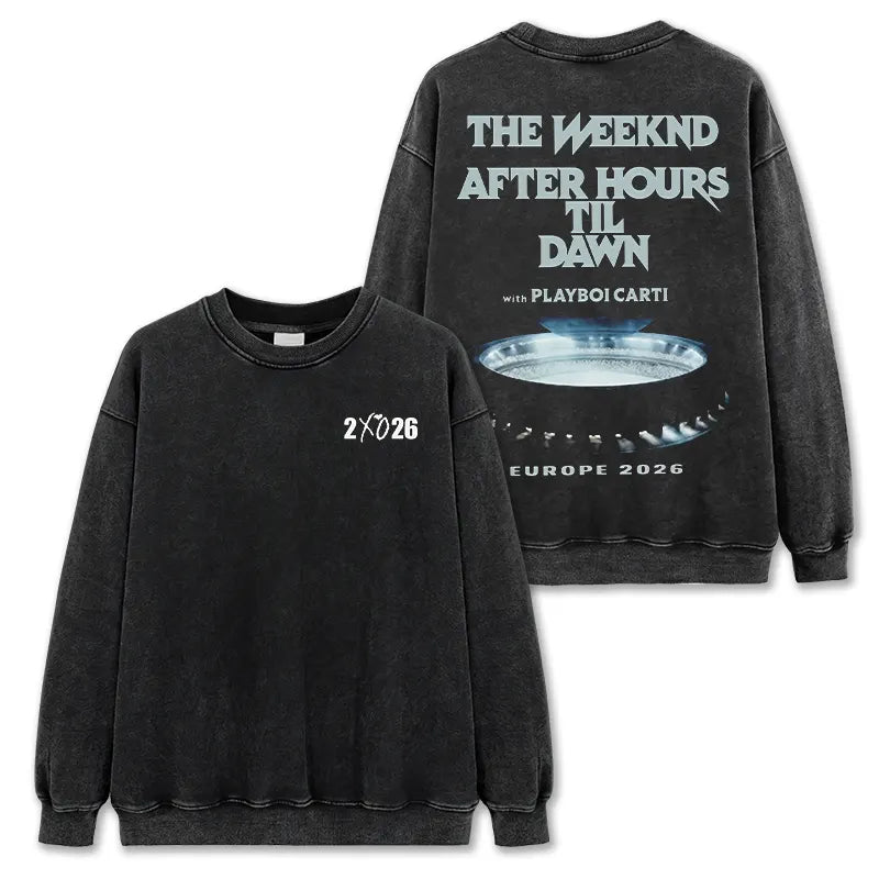 VINTAGE GRAPHIC TEE&HOODIE|The Weeknd V9.19