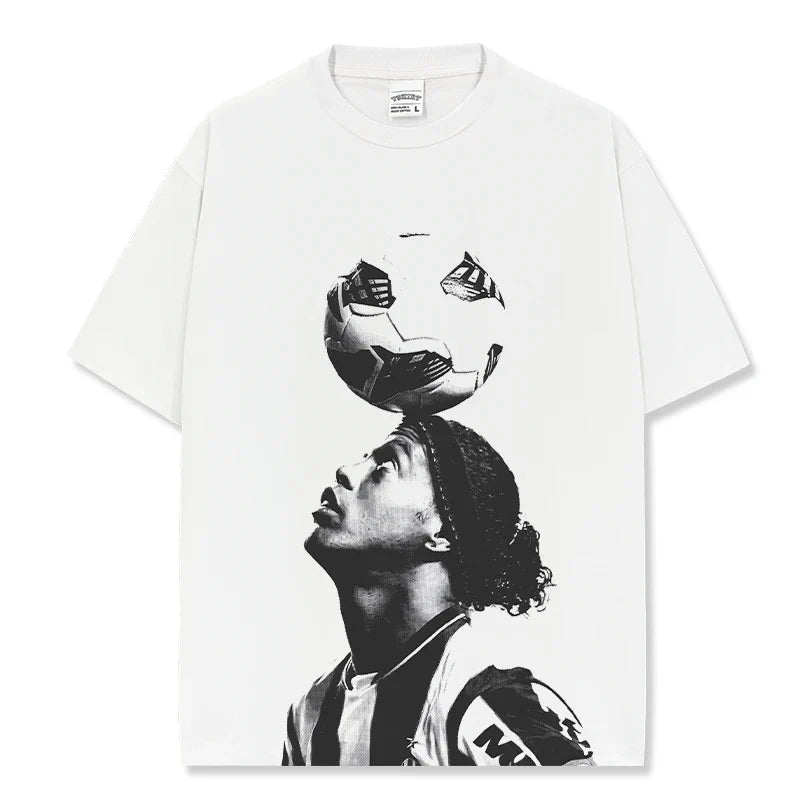 VINTAGE GRAPHIC TEE | RONALDINHO V8.23