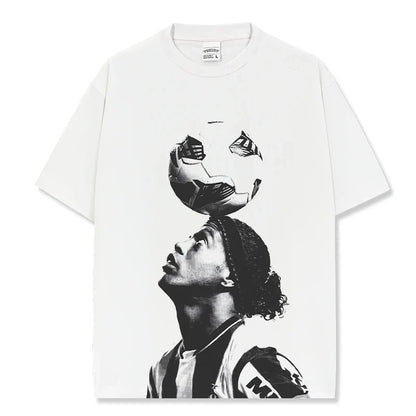 VINTAGE GRAPHIC TEE | RONALDINHO V8.23