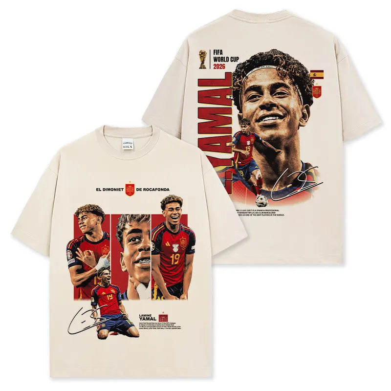 VINTAGE GRAPHIC TEE&HOODIE | Lamine Yamal V9.23