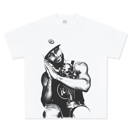 VINTAGE GRAPHIC TEE | NBA Champion Stephen Curry V8.6