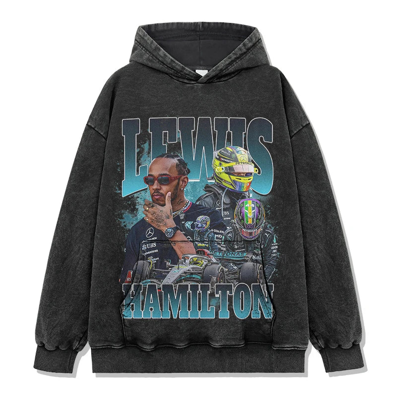 VINTAGE GRAPHIC CLOTHES |LEWIS HAMILTON V8.19