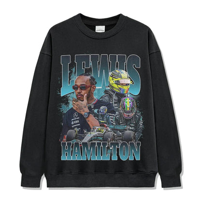 VINTAGE GRAPHIC CLOTHES |LEWIS HAMILTON V8.19