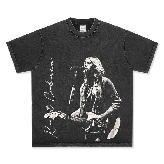 VINTAGE GRAPHIC TEE |Kurt Cobain V9.12