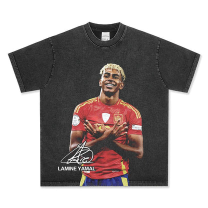 VINTAGE GRAPHIC TEE | LAMINE YAMAL V7.7